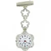 Montre Infirmière Métal Strass Fleur KRAZY