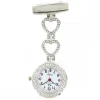 Montre Infirmière Métal Strass Coeur KRAZY