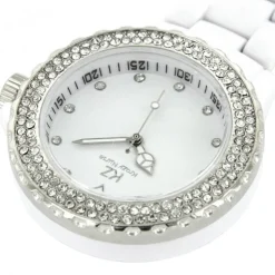 Montre Infirmière Originale Plastique Blanc Strass KRAZY 59