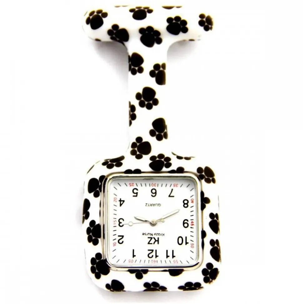 Montre Infirmière Patte Silicone Carrée KRAZY 39
