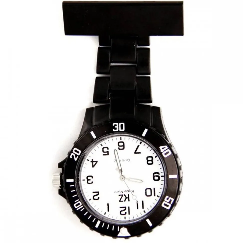 Montre infirmière Plastique Noir 140