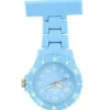 Montre infirmière Plastique Bleu broche 65