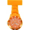 Montre infirmière Plastique Orange broche 130