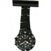 Montre infirmière Plastique Noir broche 120