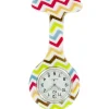 Montre Infirmière Silicone Blanc Graphique KZ