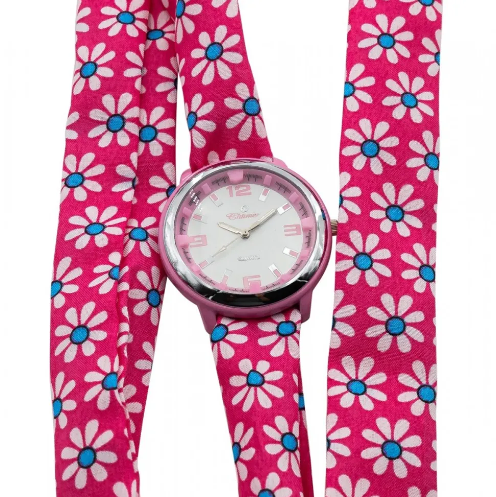 Montre Originale Femme Foulard CHTIME