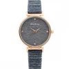 Montre pour Femme Couleur Bleu Strass CHTIME