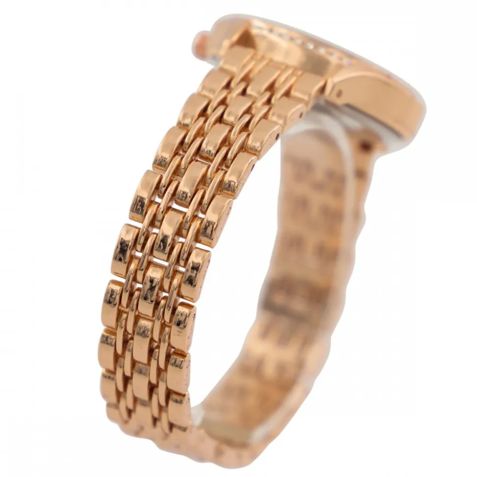Montre pour Femme en Métal Rosé Strass GIORGIO