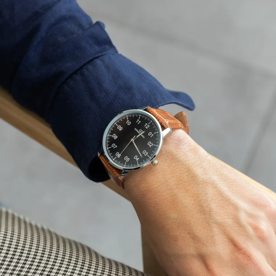 Montre pour Homme en Marron GIORGIO