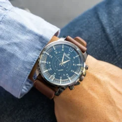 Montre pour Homme Tendance Marron CHTIME