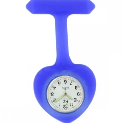 Montre pour Infirmière Silicone Bleu Coeur KZ