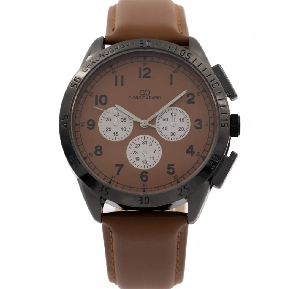 Montre Tendance Homme Chocolat GIORGIO