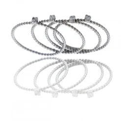 Quatre Bagues Femme Strass DAPHNEE