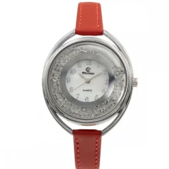 Splendide Montre Femme Rouge CHTIME