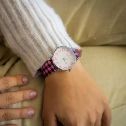 Splendide Montre Femme Rose CHTIME