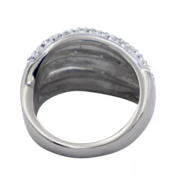 Sublime Bague Femme Ornée Zirconium GLABRA