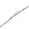 Sublime Gourmette Bracelet Acier Femme