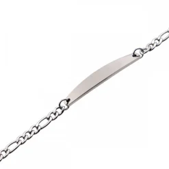 Sublime Gourmette Bracelet Acier Femme