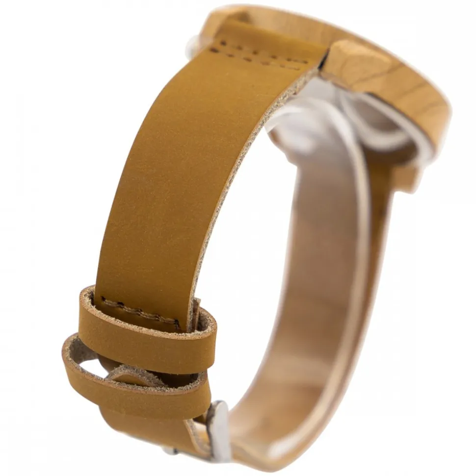 Sublime Montre Femme Couleur Brun Bois CHTIME