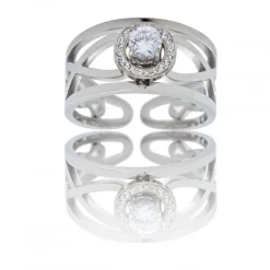 Superbe Bague Femme Strass DAPHNEE