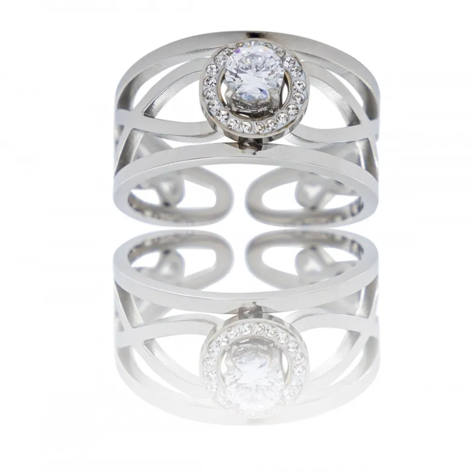 Superbe Bague Femme Strass DAPHNEE