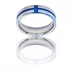Très belle Bague Anneau Homme Acier