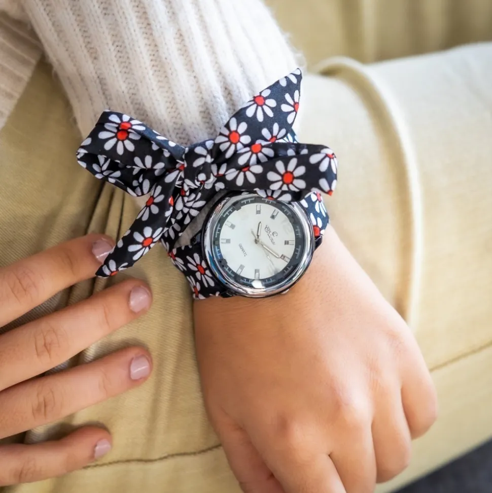 Très Belle Montre Femme Foulard CHTIME