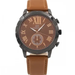 Très Belle Montre Homme Marron GIORGIO