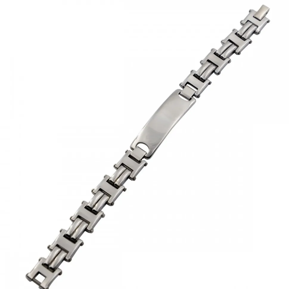 Très Jolie Gourmette Bracelet pour Homme Acier