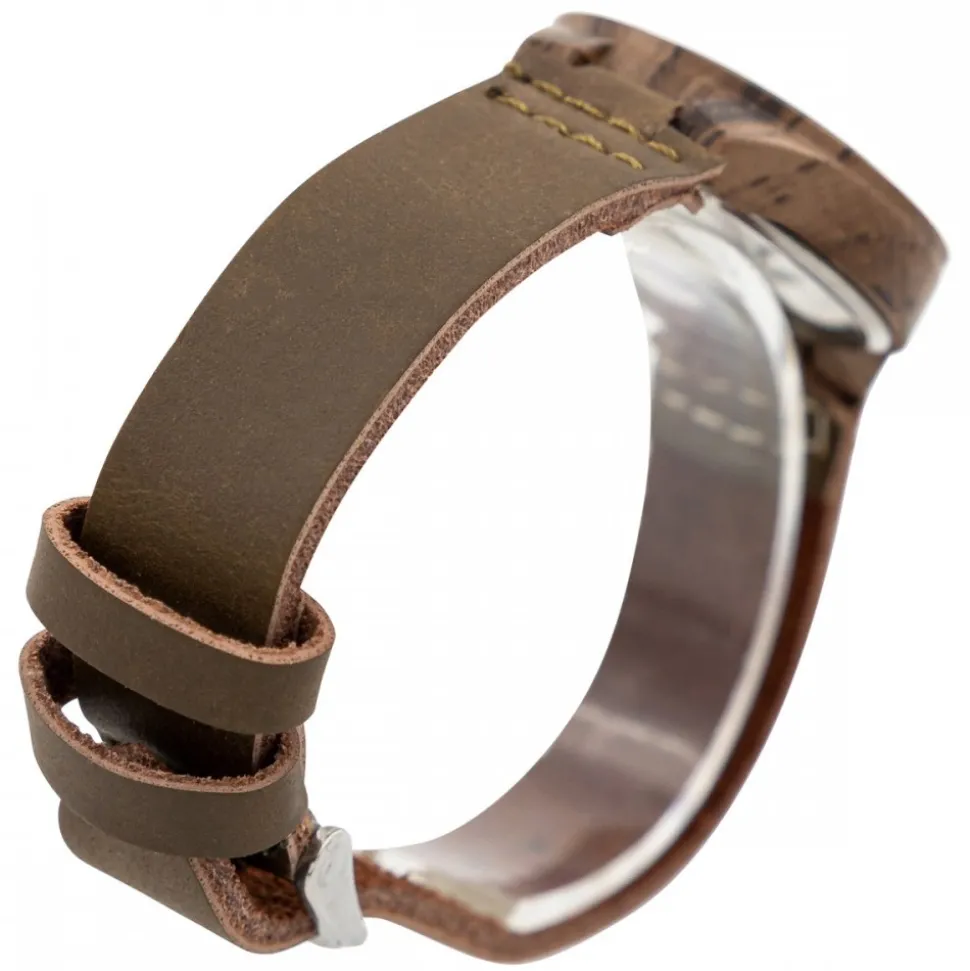 Trsè jolie Montre Femme Chocolat Bois CHTIME