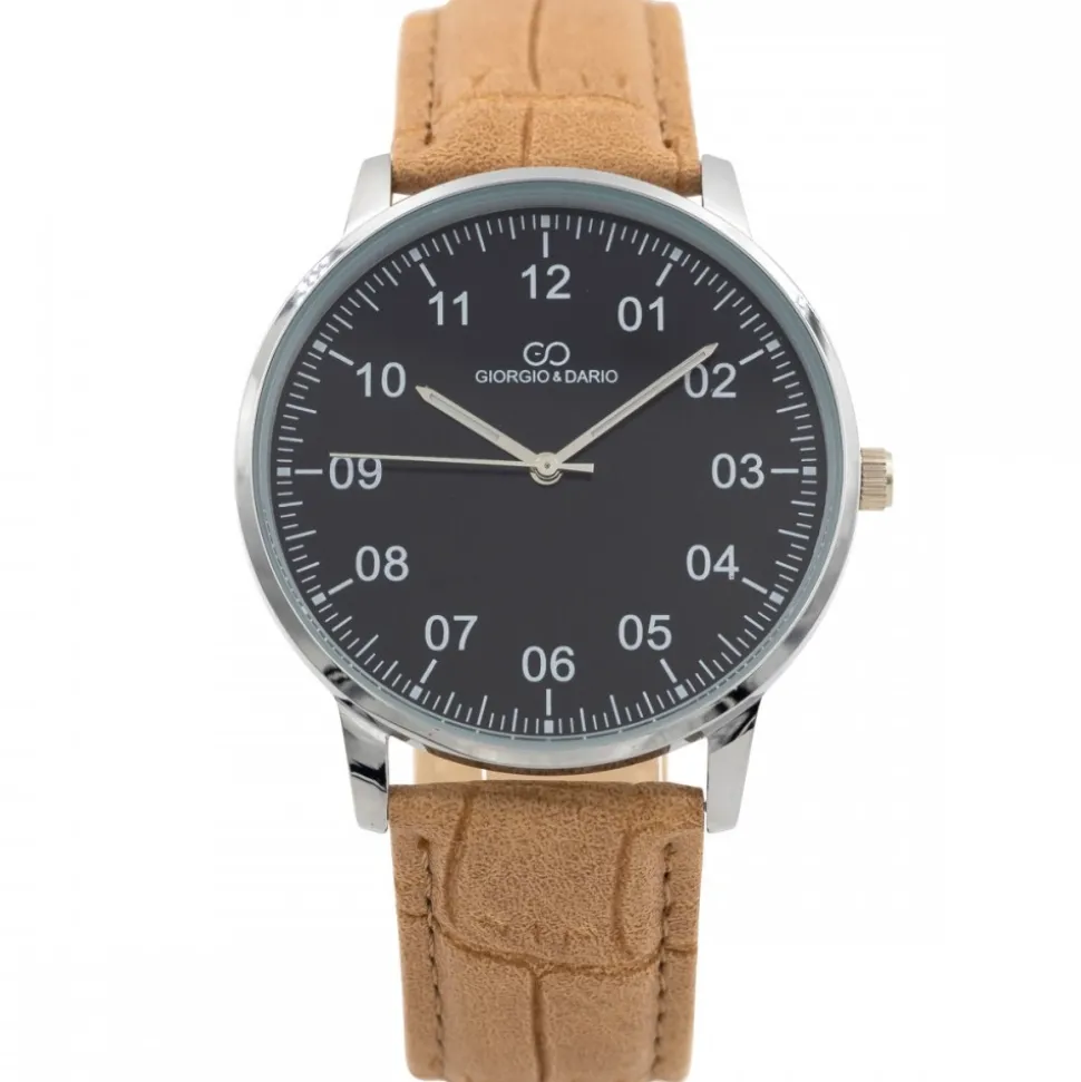 Très Jolie Montre Homme Beige GIORGIO