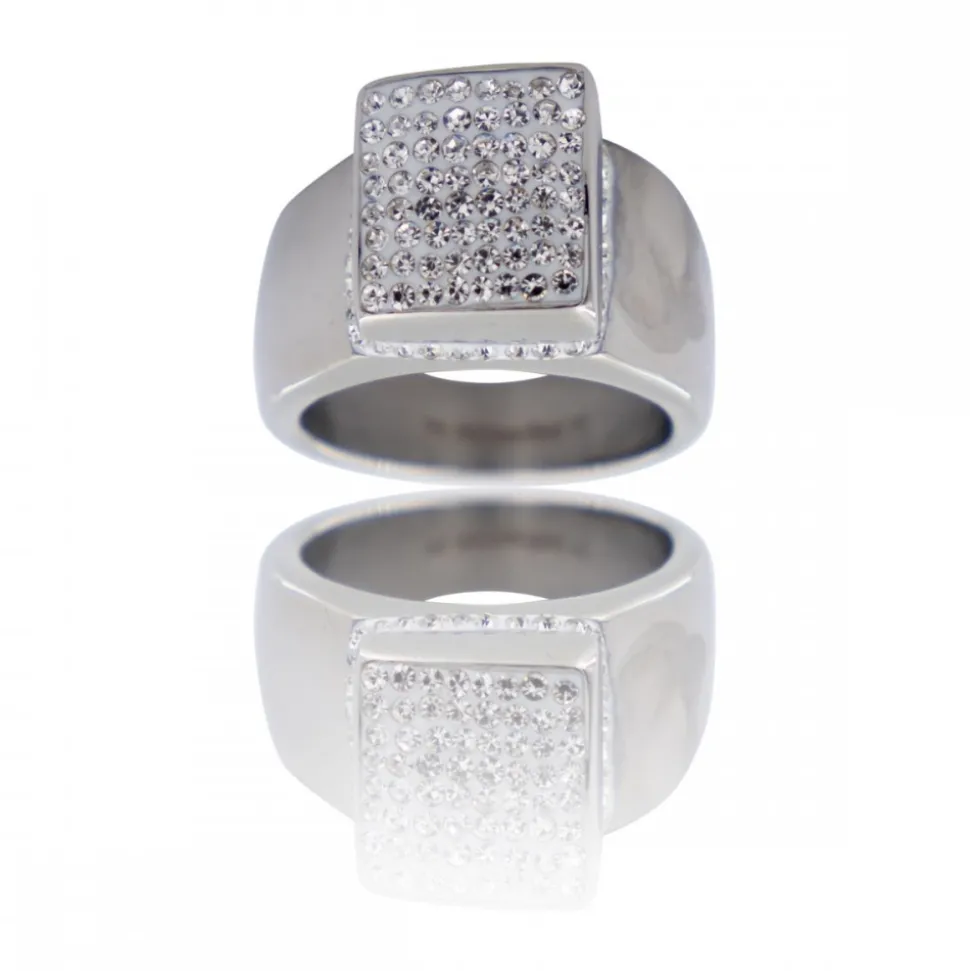 Votre Bague pour Femme Ornée Zirconium ROSERA