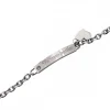 votre Gourmette Bracelet Acier Coeur Femme