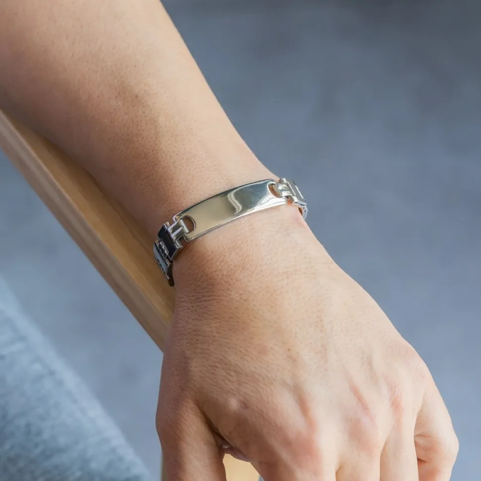 Votre Gourmette Bracelet d'Homme Acier