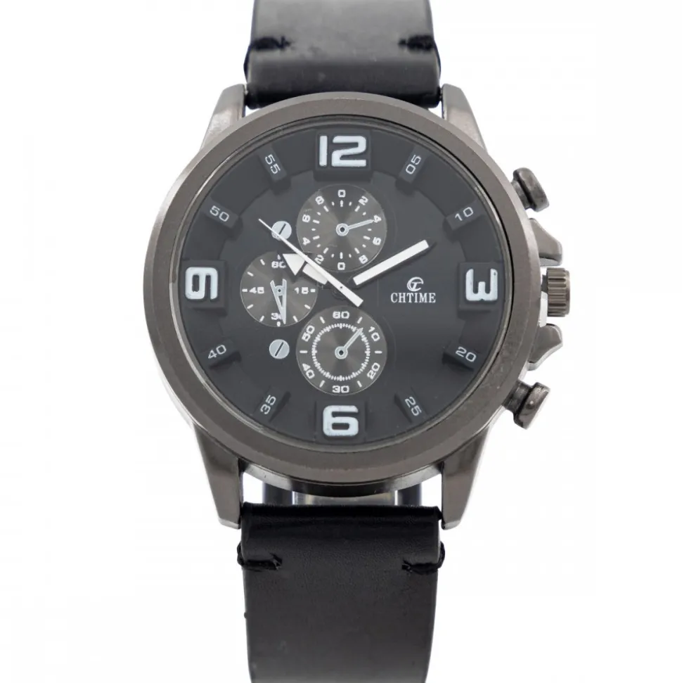 Votre Montre Homme Couleur Noir CHTIME