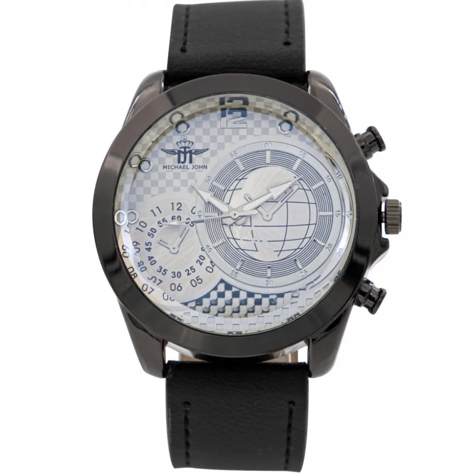 Votre Montre Homme Noir M. JOHN