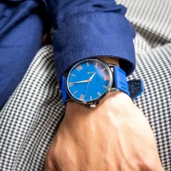 Votre Montre Homme Silicone Bleu GIORGIO